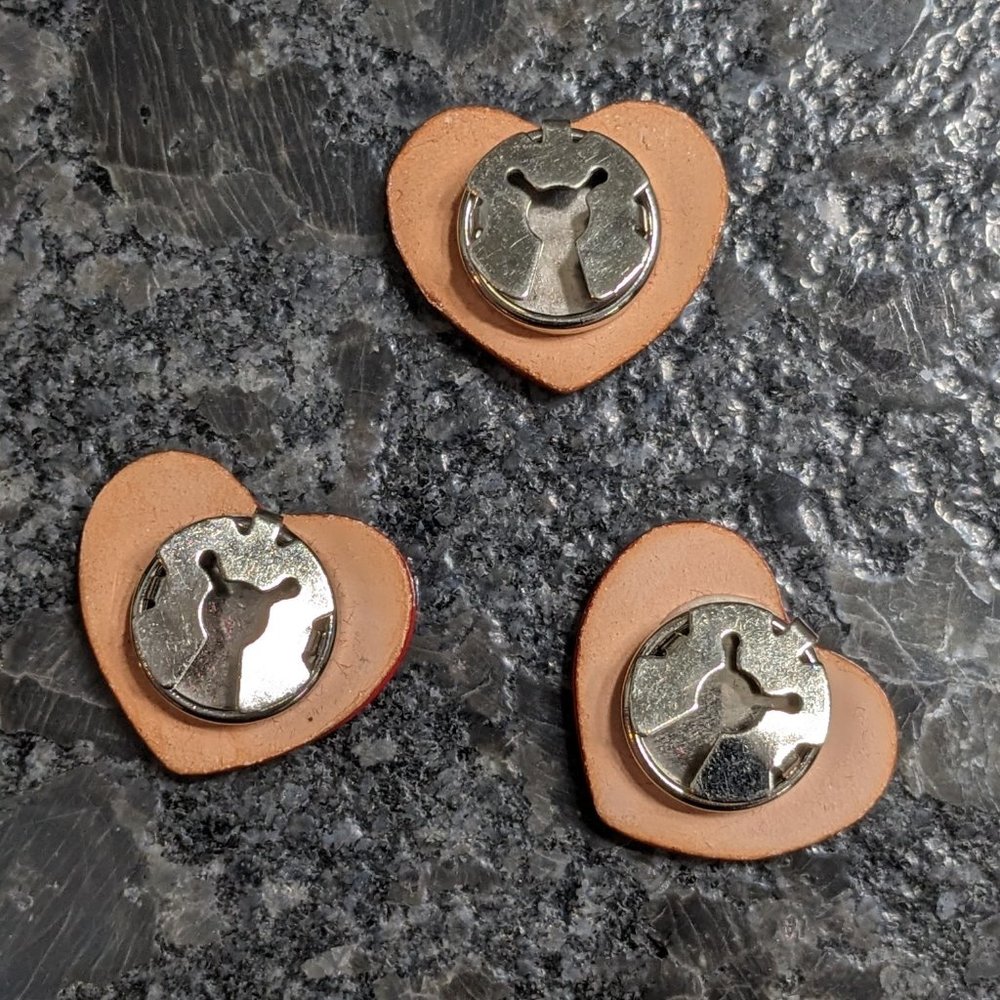 Button Covers Set of 3 Jewelry for Your Clothing - Picture 3 of 5